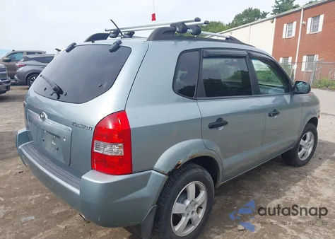 2008 Hyundai Tucson Gls из США, поврежденный, VIN KM8JM12B98U734116
